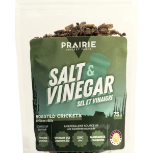 Salt & Vinegar Roasted Crickets