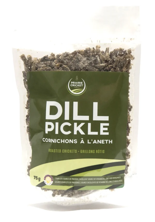 Prairie Cricket Farms dill pickle